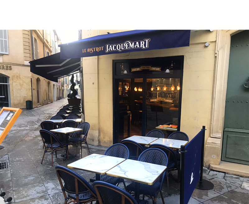 Le restaurant - Bistrot Jacquemart - Restaurant Nîmes - manger a NIMES